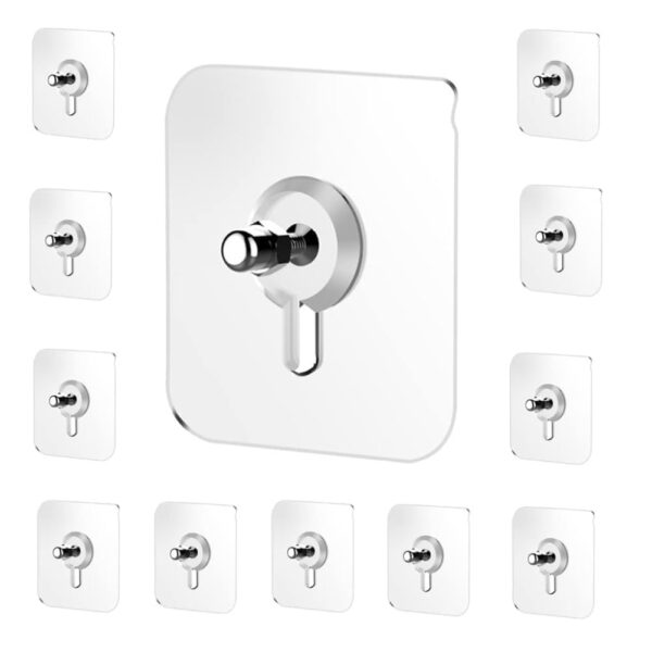Adhesive Hooks Heavy Duty Wall Hooks (10pack)