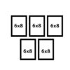 ARKID 6x8 Inch Photo frame (Set of 5)
