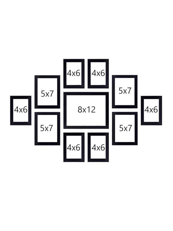 Arkid wall Photo Frame Set (11 Pieces)