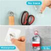 Adhesive Hooks Heavy Duty Wall Hooks (10pack)