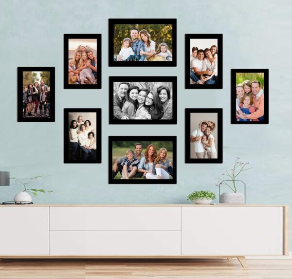 ARKID Photo Frame (Black,9 Photos)