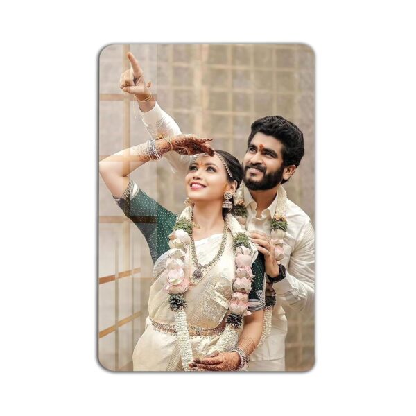 Acrylic Rectangular Photo Frame for Wall (12 x 8 Photo frame)